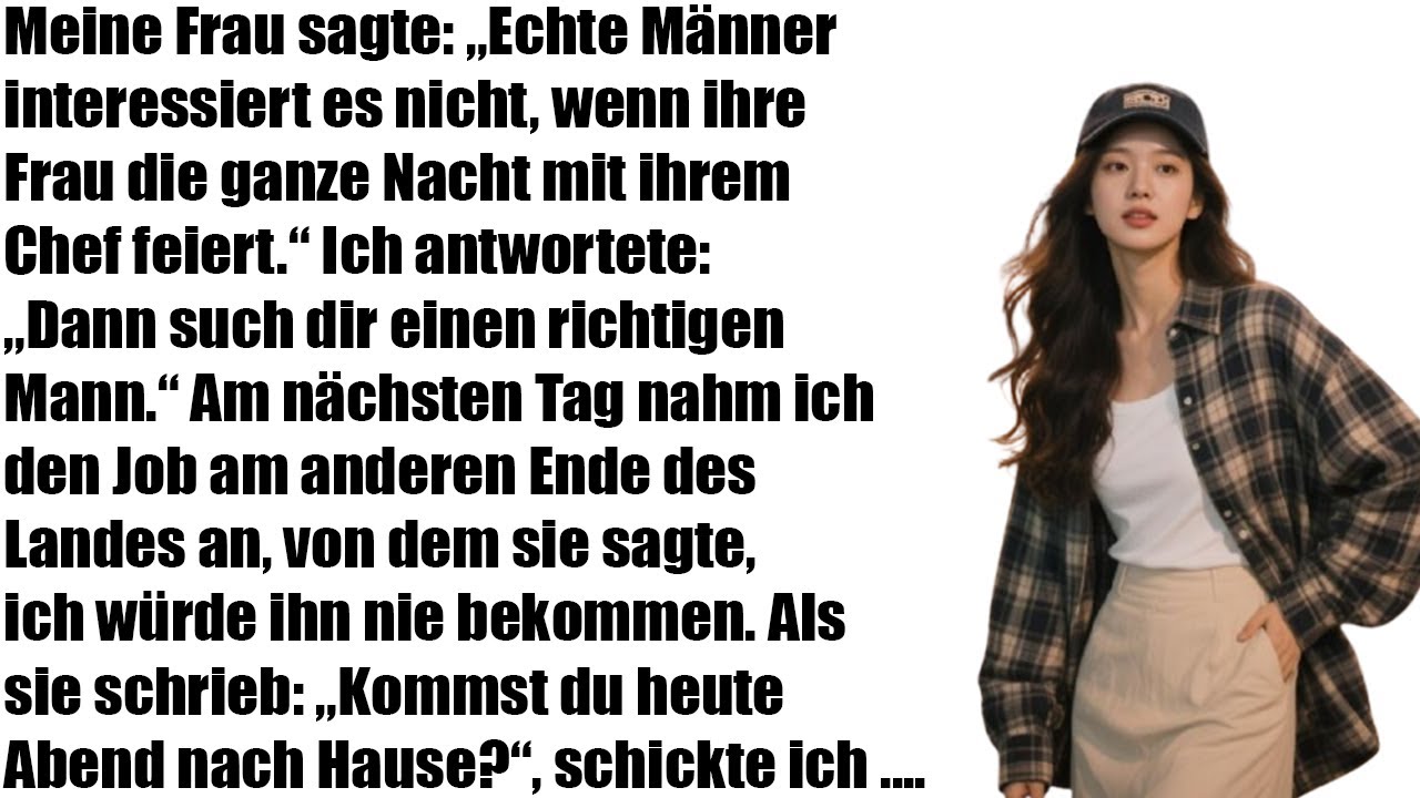 „Echte Männer ignorieren Partys mit dem Chef?“ Meine Antwort schockierte sie