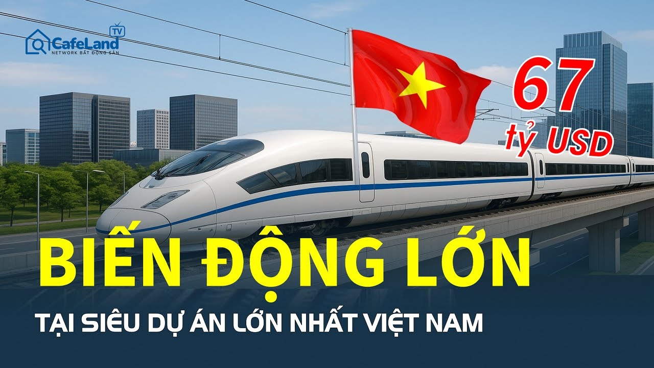 BIẾN ĐỘNG LỚN tại siêu dự án hạ tầng LỚN NHẤT VIỆT NAM, chuyện gì xảy ra? | CafeLand