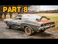 ABANDONED Dodge Challenger Rescued After 35 Years Part 8: Destroyed Frame Rail!