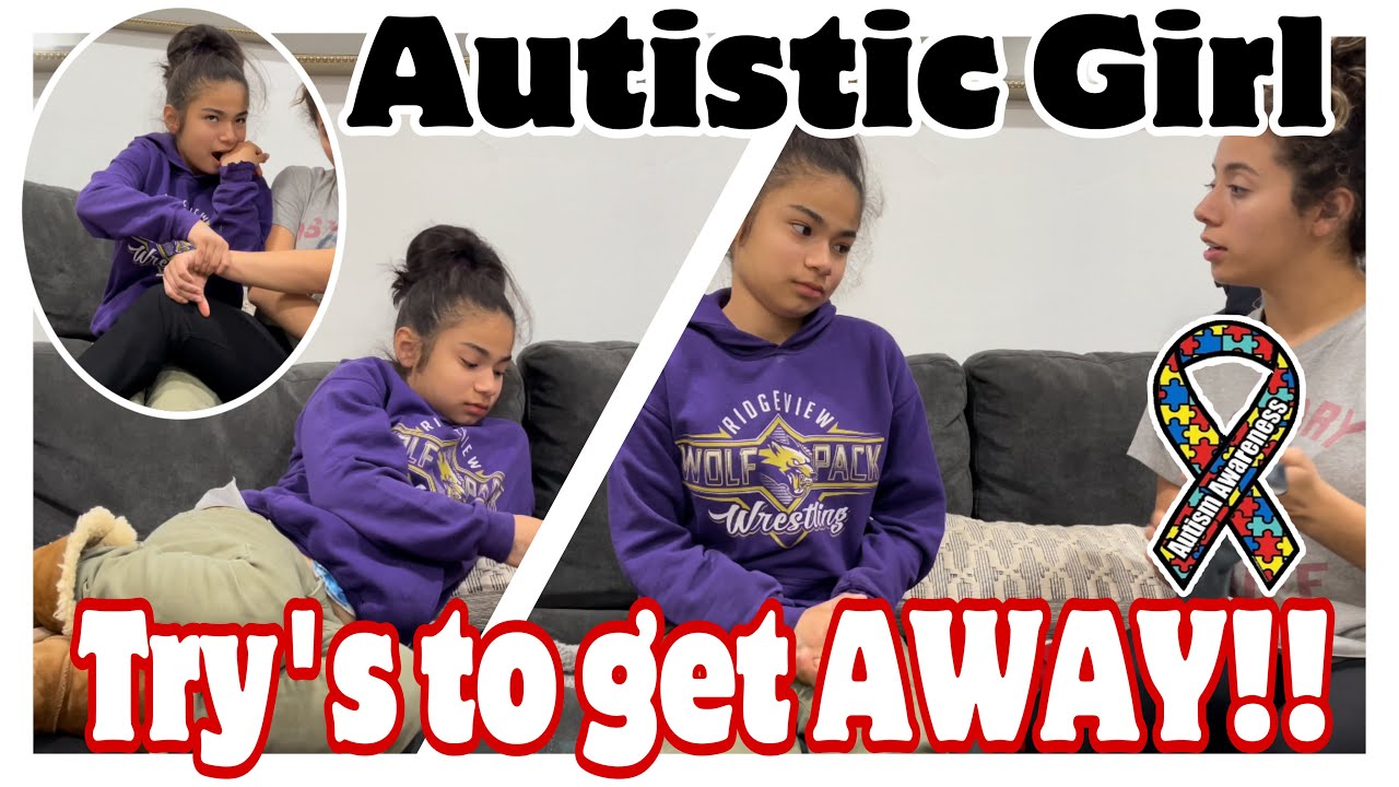 Аутичная невербальная девочка отказывается выполнять домашние обязанности! | Жизнь с аутизмом вме...