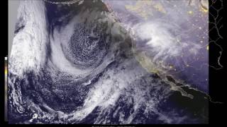 Jan 7 - Jan 9; 2.5 day GeoColor satellite loop