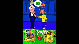 Ancelotti and Raphinha🤣💀#fifamobile #fcmobile #easports #eafc25 #football #viralvideo #shorts #memes