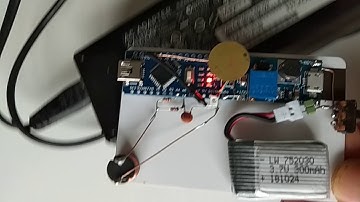 credit card sized arduino metal detector