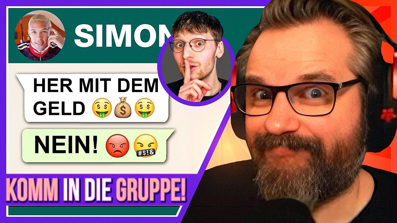 UNDERCOVER in Simon Desues Abzock Gruppe - Gronkh Reaction