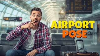 Insane Photo Transformation - Change Any Picture Into Airport Travel Pose | AI Photo Editing screenshot 5