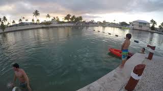 Swimming at Venture Out in Cudjoe Key, Florida Keys (GoPro TimeLapse)