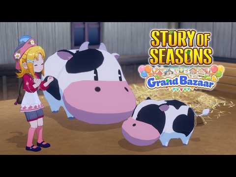 STORY OF SEASONS: Grand Bazaar - PlayStation 5/Xbox Series X|S Launch Trailer