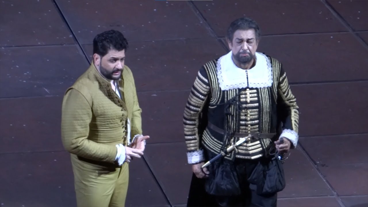 Placido Domingo & Yusif Eyvazov - Don Carlo: È lui! desso, l'infante! / Dio che nell'alma infondere