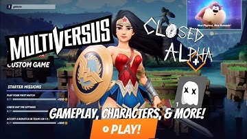 MULTIVERSUS Closed Alpha (Showcasing, Gameplay,+more!)