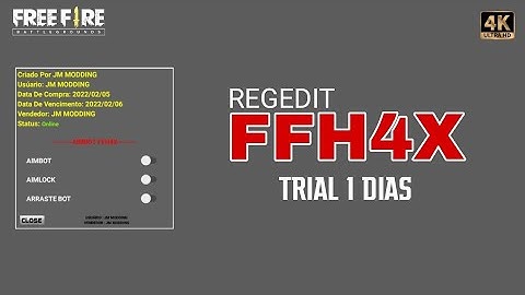 REGEDIT FFH4X | MOD MENU FFH4X | INJECTOR FFH4X | FFH4X | FFH4X TRIAL | FFH4X INJECTOR | VIP |