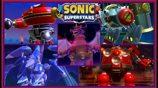 Sonic Superstars - All Boss Encounters: No Damage