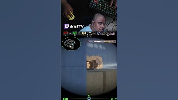 2K AWP on Mirage lucky had 1 bullet left #cs2 #csgo #dris