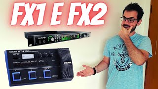 BOSS GT-1 (FX1 e FX2) Todos os Efeitos - Tutorial Completo.