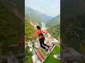 Bungyjump 117meter😱#adventure #rishikesh #motivation #shortsfeed #viralshort #rishikesh
