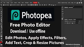 How to use Photopea without browser (Free Photo Editor) screenshot 3
