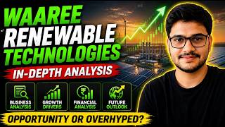 Waaree Renewable Technologies Deep Dive 🚀 Can 100% Growth Sustain?