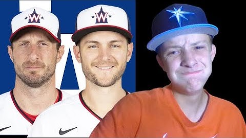 Max Scherzer and Trea Turner TRADED To The Los Angeles Dodgers!