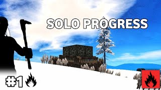 Oxide survival island: PROGRESS AS A SOLO - CHILL START #oxide #solo