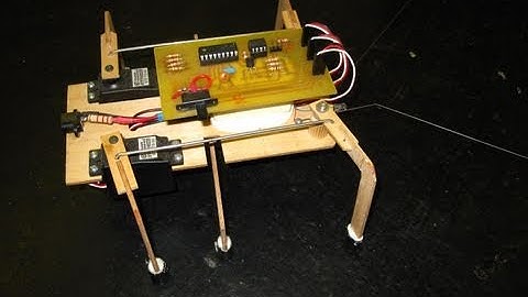 Walking robot beetle. Dice Eliminator. Analog Random Number Generator.