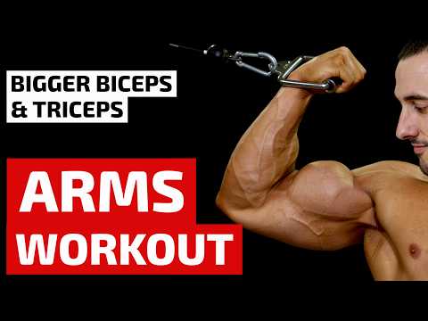 Workout Masterclass for Massive Arms - How to use Overload, Volume & Intensity for Biceps & Triceps