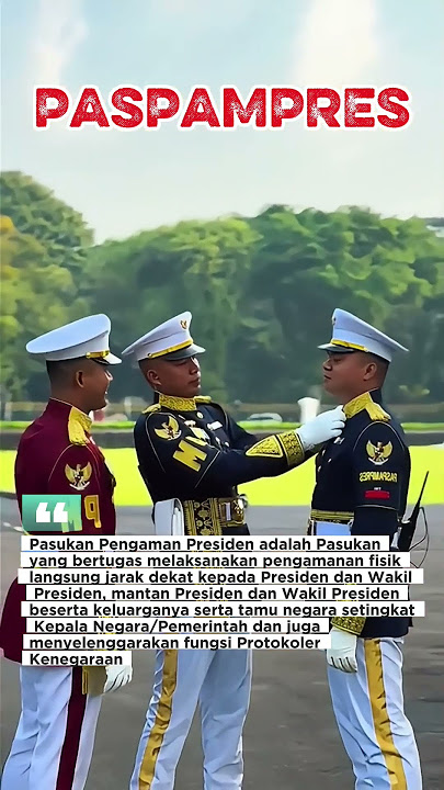 Paspampres : Pasukan Pengamanan presiden #tni #tnidihatirakyat #indonesia #paspampres #indonesia