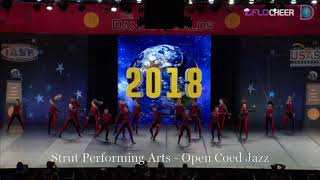 Strut Performing Arts: Open Coed Jazz 2018