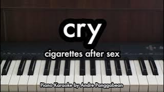 Download lagu cry - cigarettes after sex | Piano Karaoke by Andre Panggabean
