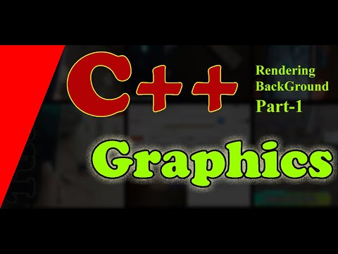 Background Rendering in iGraphics C++ Video 2021