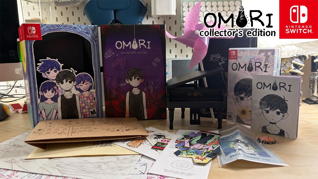 Unboxing OMORI Collector's Edition for Nintendo Switch 🌻 | Is It