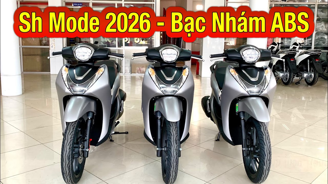 Sh Mode 2026 Màu Bạc Nhám Phiên Bản Đặc Biệt ABS | Minh Nam Lê #shmode #shmode2026 #minhnamle66