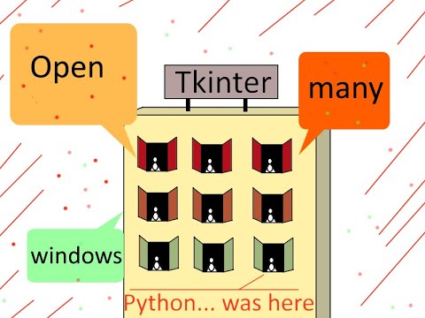 Tkinter open many windows at once