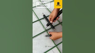 🔩 Bennort Semi-Automatic Rebar Wire Twister – Fast & Efficient Wire Tying! 🚀🌐https://amzn.to/3ESs9Gk