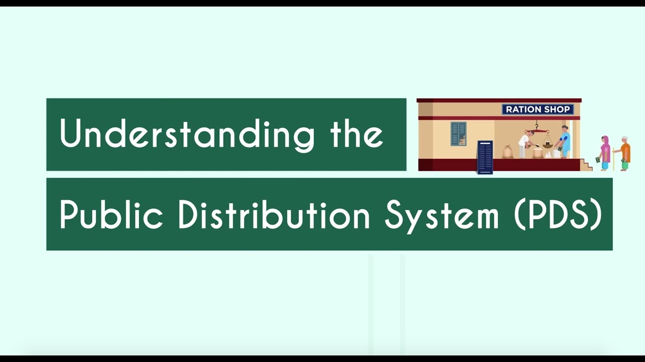 Understanding The Public Distribution System Pds Factly Youtube