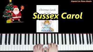 Sussex Carol, Christmas Carols for Beginners Collection 2, Easy Piano Sheet Music
