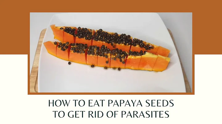 How to eat papaya seeds to get rid of parasites | This combo is dynamite | Pawpaw Seeds Recipe