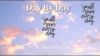 Why you can't balance your life "Day to Day" struggles.  A poem by Lanetta Shea #poems