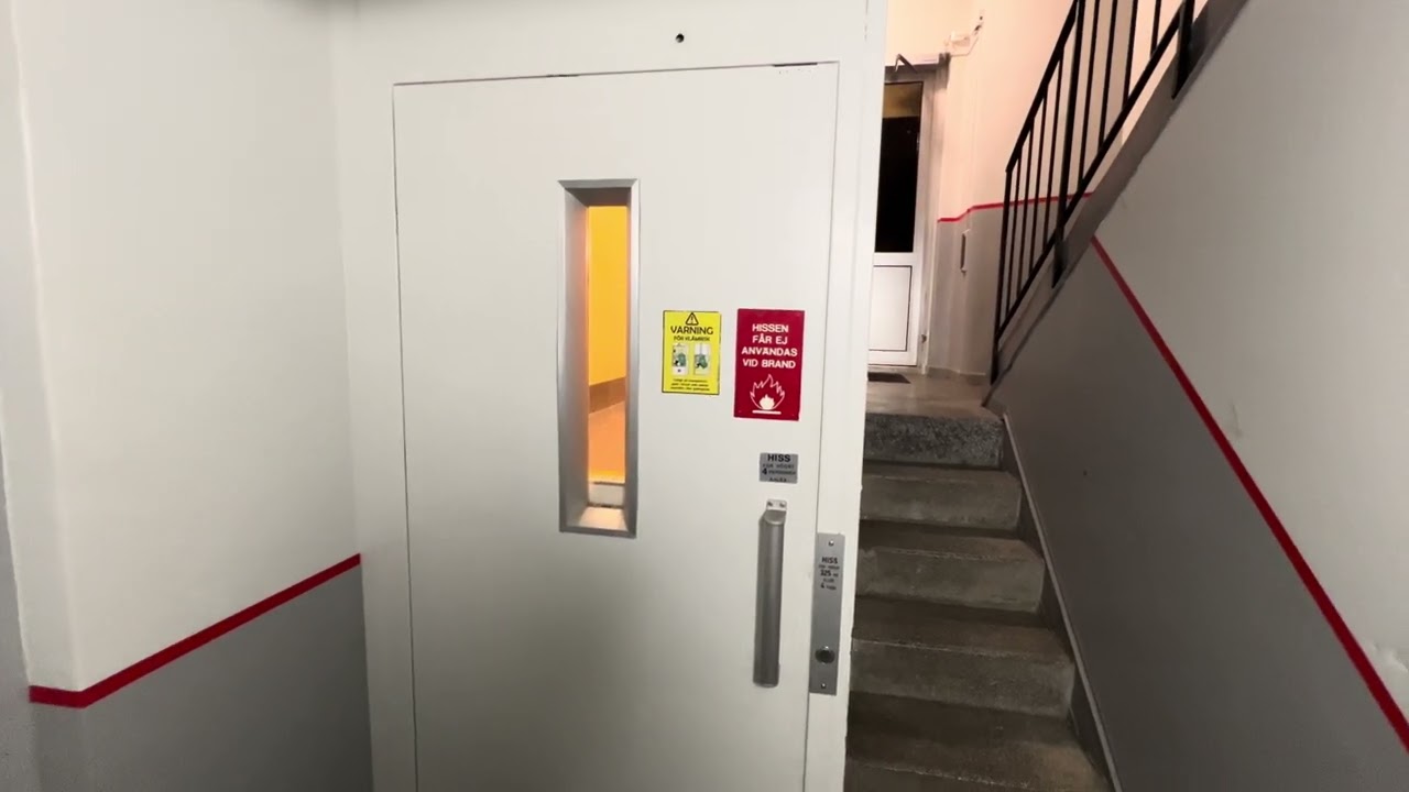 DOES IT WORK? The Kalea (mod.) Elevator @ Åsbäcksgatan 32B, Söderhamn, Sweden.