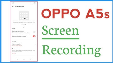 OPPO A5s How To Use Screen Recording