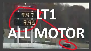 Mike Glick and his 9 second all motor LT1 Camaro