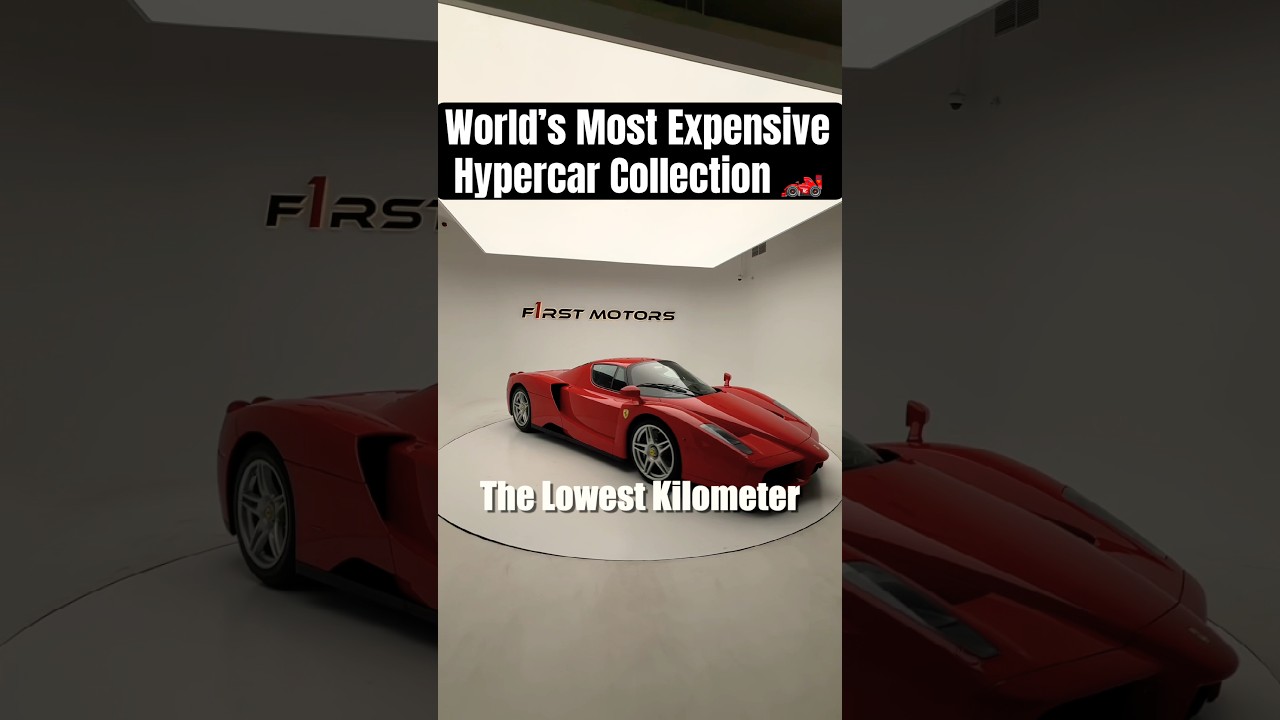 World’s Most Expensive Hypercar Collection