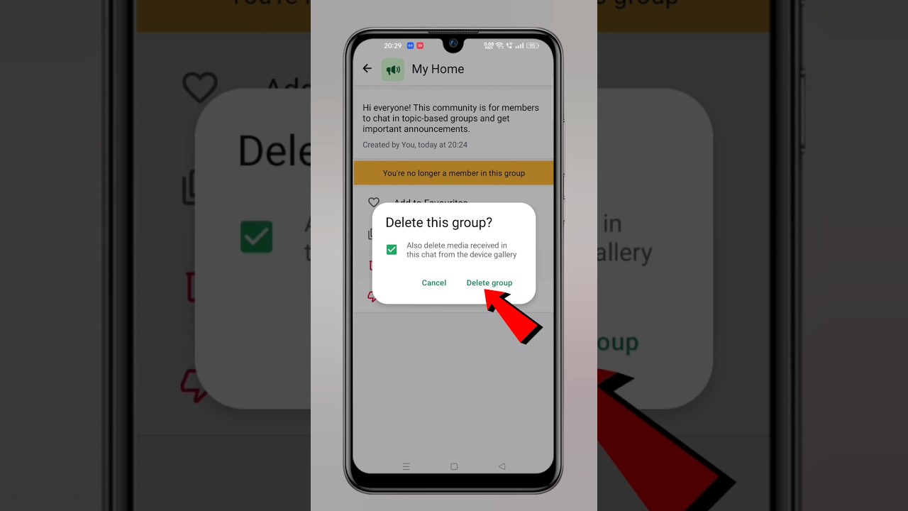 WhatsApp announcement group Kaise delete Karen | How to delete WhatsApp announcement group 