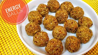 Energy Balls | Dates and nuts energy ball | Healthy snack | Grace Kitchen (Recipe #14)