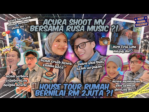 ALHAMDULILLAH MUSIC VIDEO EHIN MIRA BERSAMA RUSA MUSIC !! HOUSE TOUR RUMAH BERNILAI RM2.5 JUTA !!