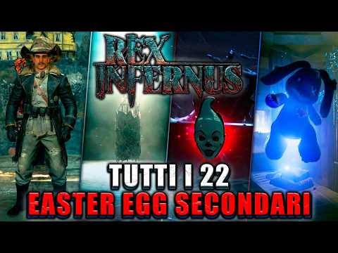 TUTTI I 22 SIDE EASTER EGG DI REX INFERNUS! Black Ops 7 Zombies Tutorial Ita - Guida Completa