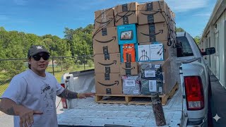 Abriendo pallet de Amazon 