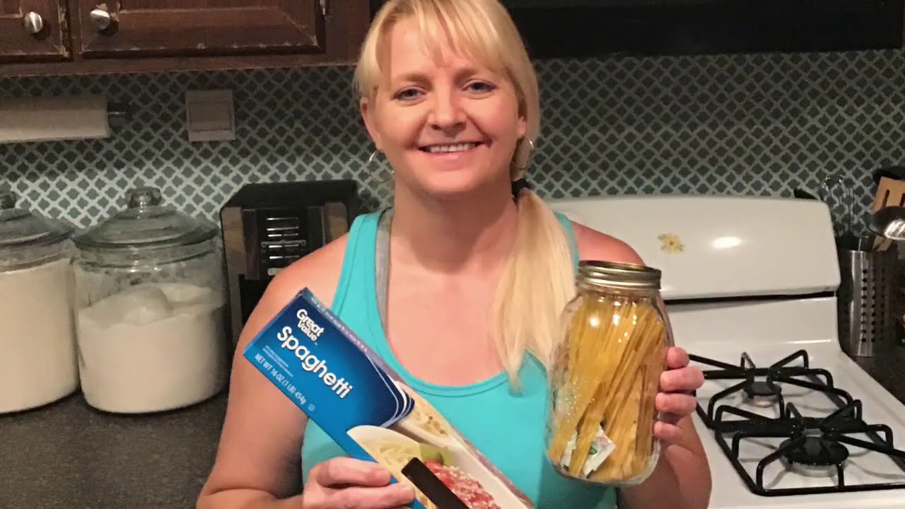 Long term food storage SPAGHETTI NOODLES YouTube