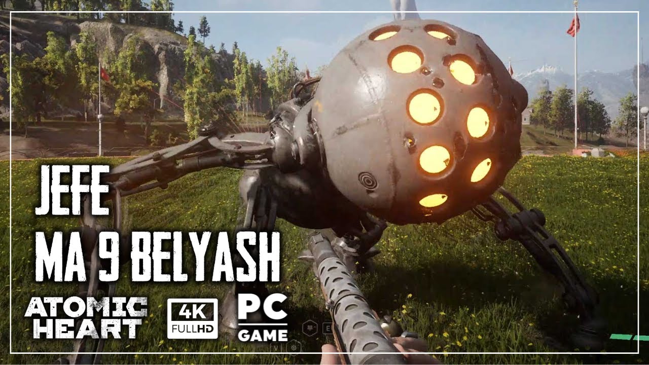 Pelea contra Jefe MA9 Belyash Atomic Heart YouTube