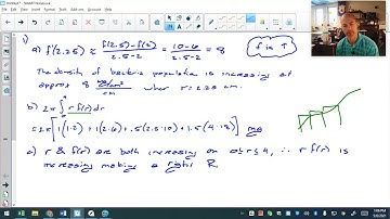 2021 AP Calculus AB/BC FRQ - #1