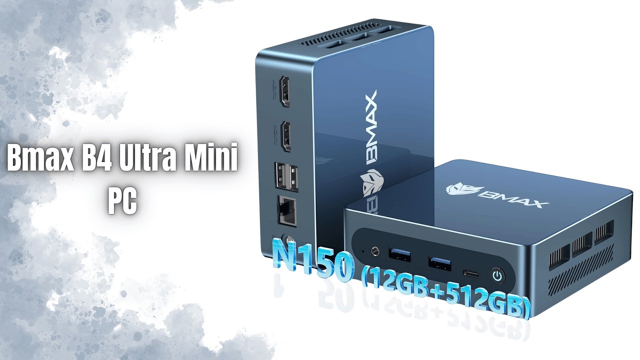 Bmax B4 Ultra Mini PC Review | Intel N150 Tiny Desktop with Dual