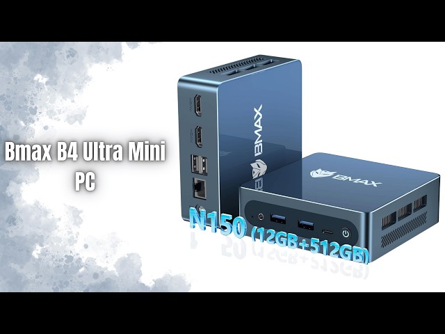 Bmax B4 Ultra Mini PC Review | Intel N150 Tiny Desktop with Dual